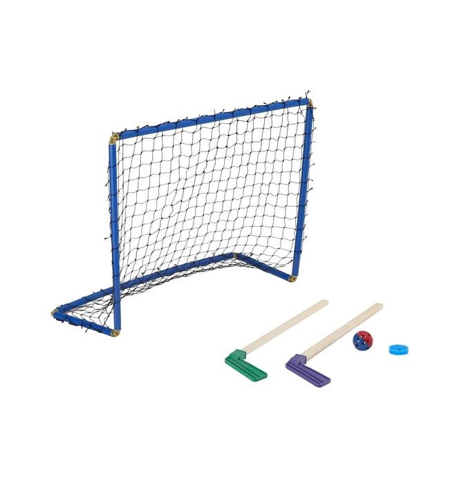 Игр Набор для хоккея 5в1 ворота,2клюшки,шайба,мячик 4500232 (Ф*), код: ф0982