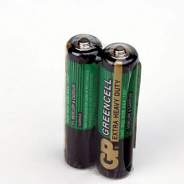 Батарейки мизинчиковые GP 24G/2 шт в спайке, цена за спайку, код: у6412