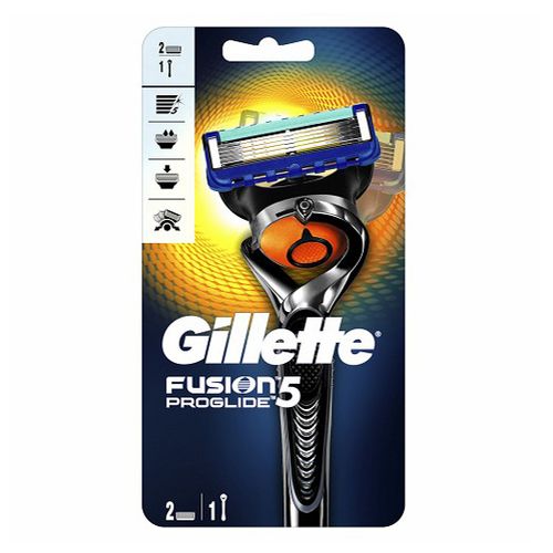 Станок/бритва для бритья GiIIette Fusion Proglide Flexball с 2 сменными кассетами, код: Т2563