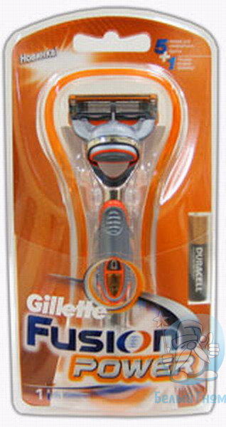 Станок/бритва для бритья GiIIette Fusion Power с 1 кассетой, код: у7642