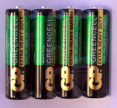 Батарейки пальчиковые GP15G 4 шт в спайке/цена за спайку, код: у6410