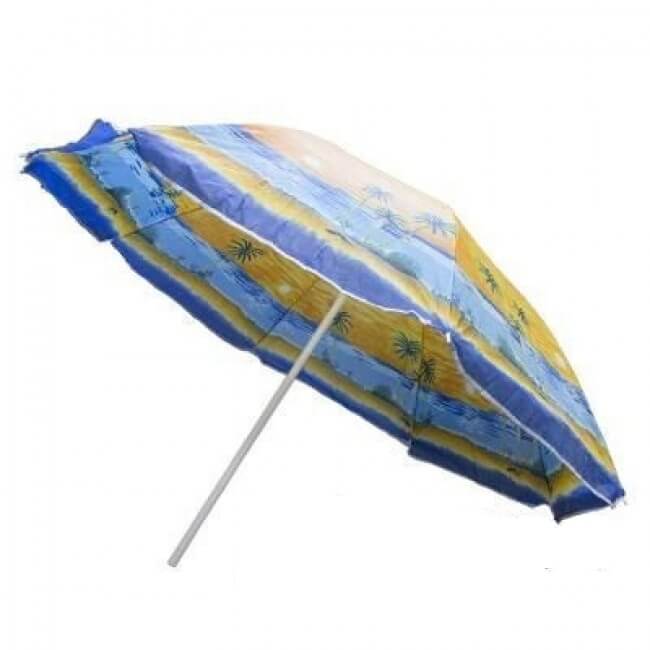 Зонт пляжный  170см 1114-JW/30шт, код: с7911