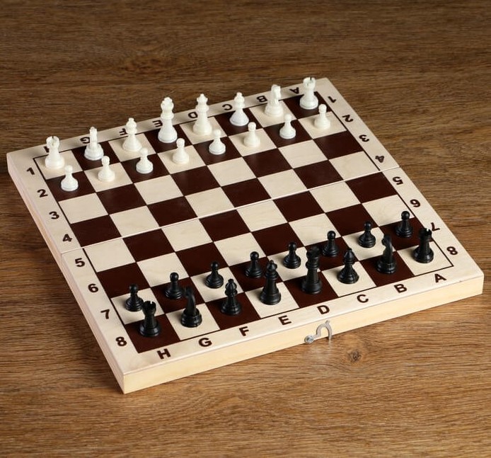 Игр Фигуры шахматные пластик.(король h4.2cм,пешка 2см)4339338 №84 (Ф*), код: 14645