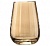 Стакан  СКЛАД набор 6шт 350мл  Р9305 Золотой мед люмин/4наб (Ф*), код: ф1288