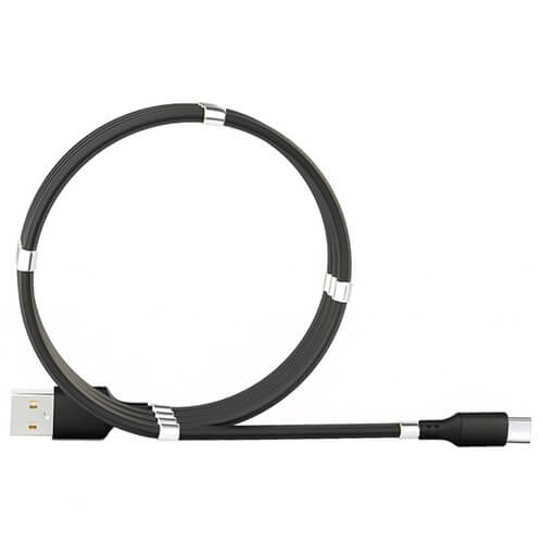 Зарядное кабель ABSORPTION MICRO USB М-36 магнитный  антистресс 1м (Ф*), код: у4487