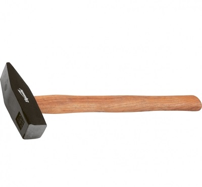 Молоток 600 гр слесарный СПАРТА с квадр.бойком дерев. ручка (Ф*), код: ф1749