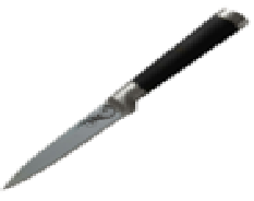 Нож кух  для овощей MAL-07 R S с прорез ручкой 985366 (Ф*), код: у7977