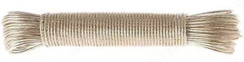 Веревка - трос металл в пвх 3мм*20м  148-1AL д/сушки белья /100шт (Ф*), код: у9929