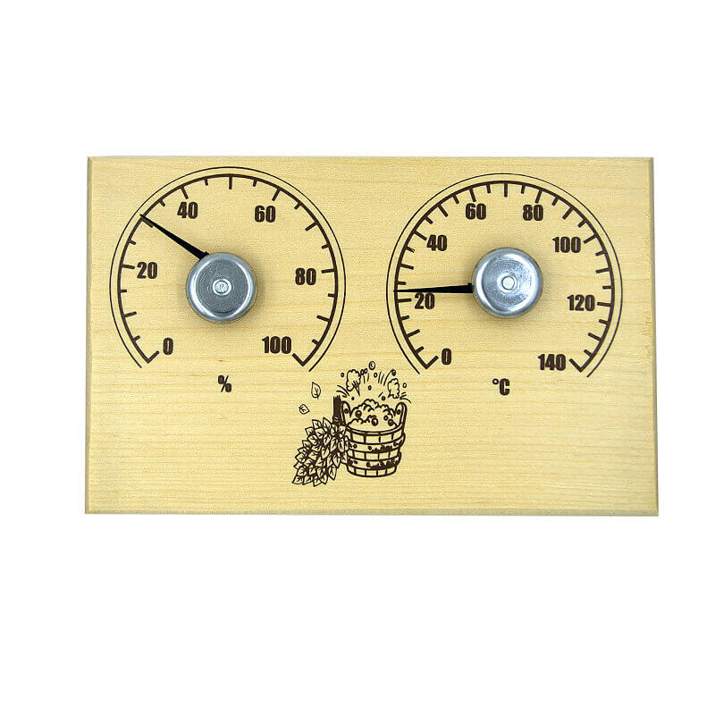 Термометр Термо-станция банная СБО-2ТГ 2во1 термометр-гидрометр /20ш (Ф*)т, код: с3858