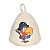 Банная шапка детская Попугай, войлок100%  41212 (Ф*), код: С0551