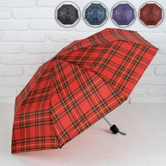 Зонт женский КАССА  механический R48 Цветы 653086 (Ф*), код: Р5110