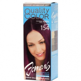 Краска для волос Estel Quality Color 154 божоле, код: 38413
