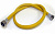 Подводка газовая Желтая ПВХ  60см Г/Г (евро слот) 533530) (Ф*), код: ф1516