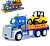 Игр Машина грузовик Перевозчик с погрузчиком №34  2410015 (Ф*), код: с6483