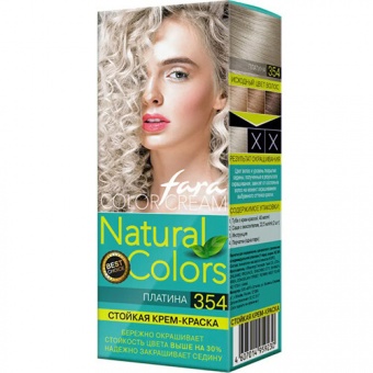 Кр ФАРА Natural colors 354 платина (Ф*), код: ф1222